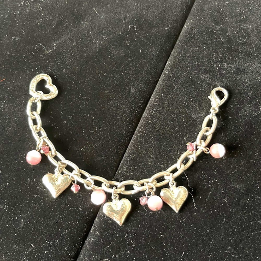 FOLLOW Your Heart Forever Charm Bracelet. D/A